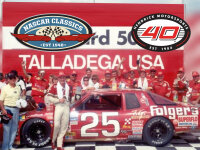 Ken Schrader #25 NASCAR 1988 Chevrolet HM Folgers...