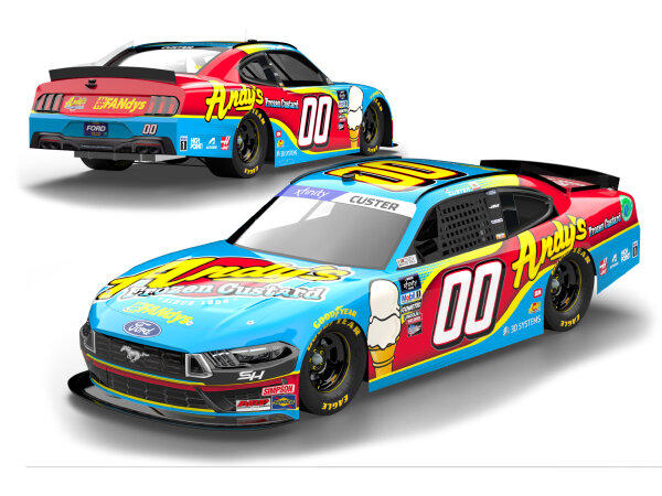 Cole Custer #00 NASCAR 2024 Ford SHR Andys Frozen Custard 1:24 Standard