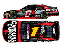 Sam Mayer #1 NASCAR 2024 Chevrolet JRMS Carolina Carports...
